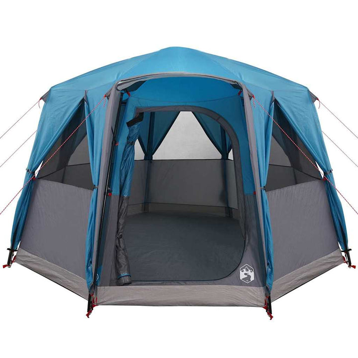 Camping telt til 3 personer Blå og grå 320 x 320 x 203 cm