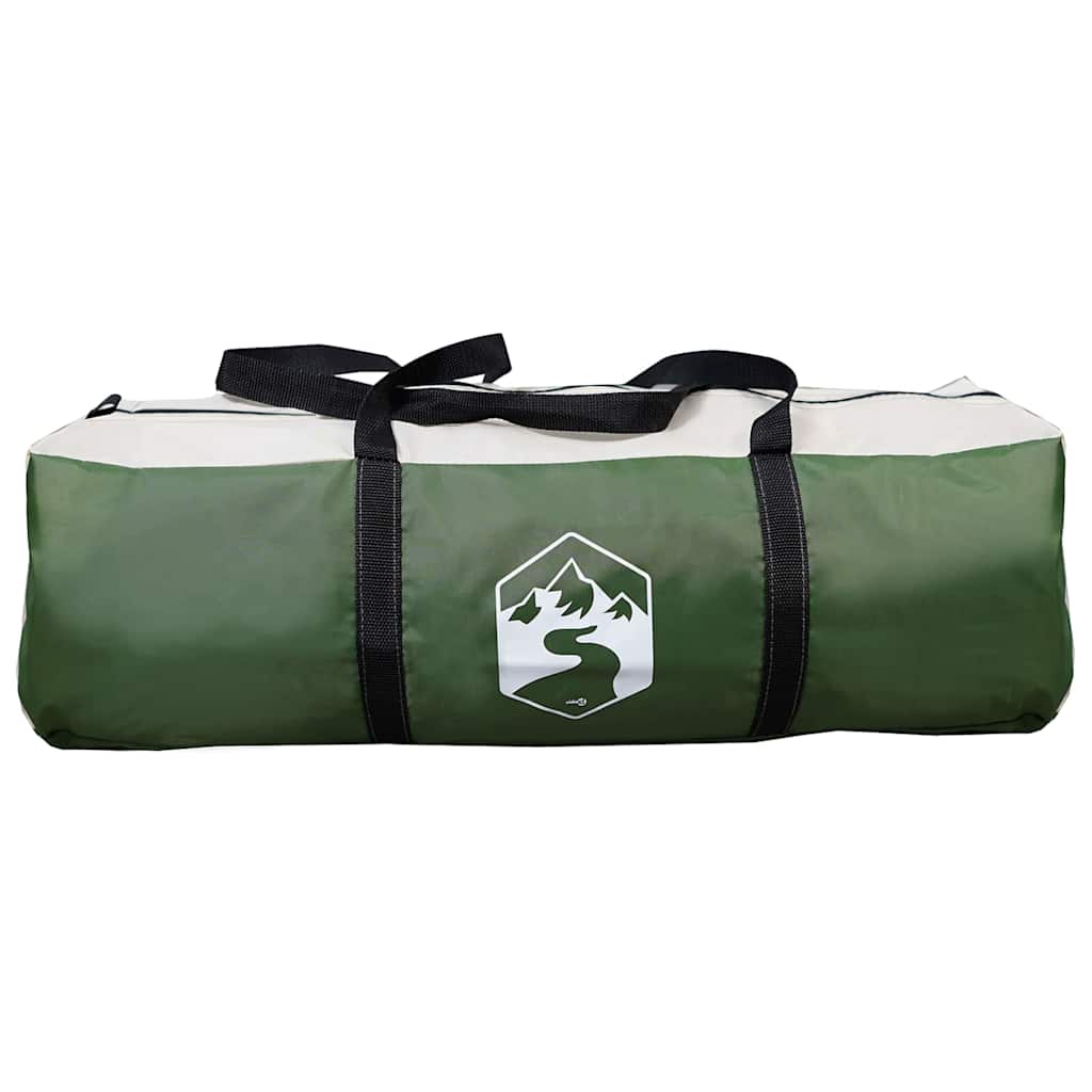 Tunnel telt til 5 personer Grøn og Hvid 805 x 405 x 211 cm