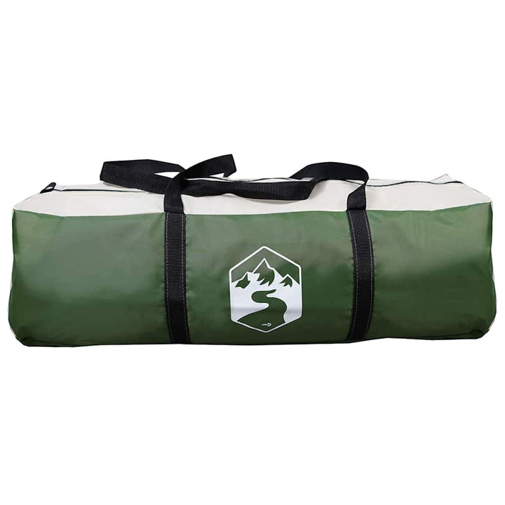 Tunnel telt til 5 personer Grøn og Hvid 805 x 405 x 211 cm