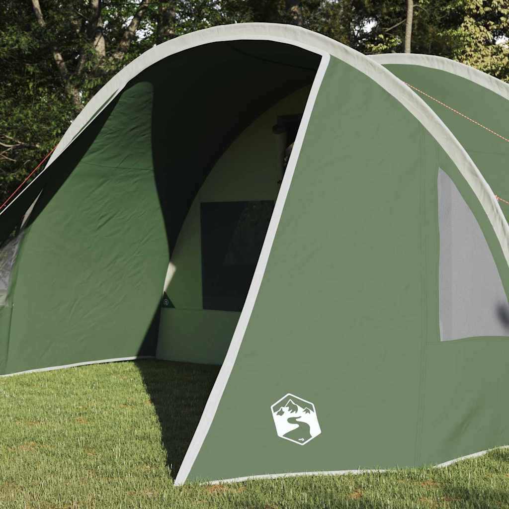Tunnel telt til 5 personer Grøn og Hvid 805 x 405 x 211 cm