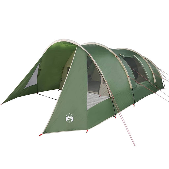 Tunnel telt til 5 personer Grøn og Hvid 805 x 405 x 211 cm