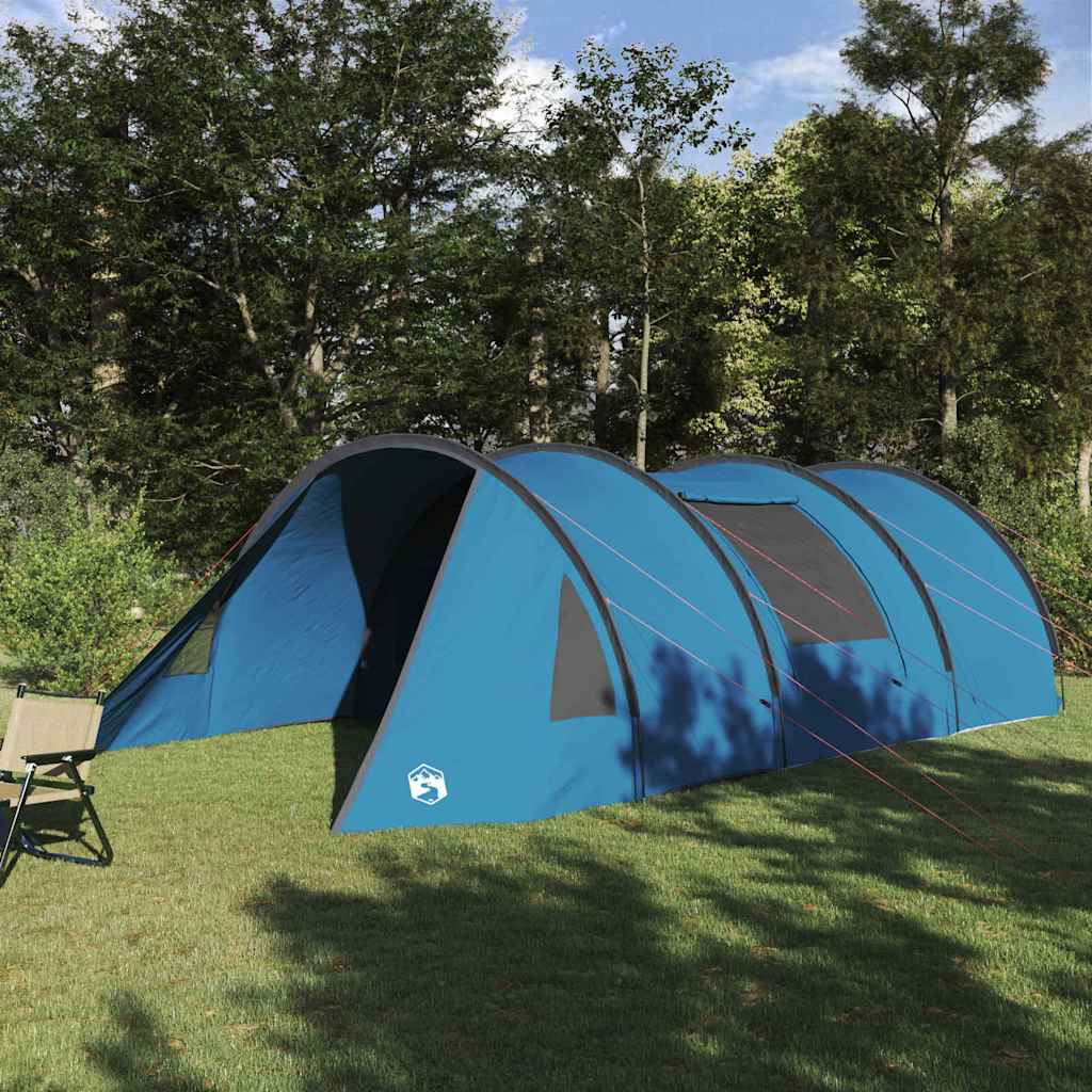 Tunnel telt til 5 personer Blå og grå 805 x 405 x 211 cm