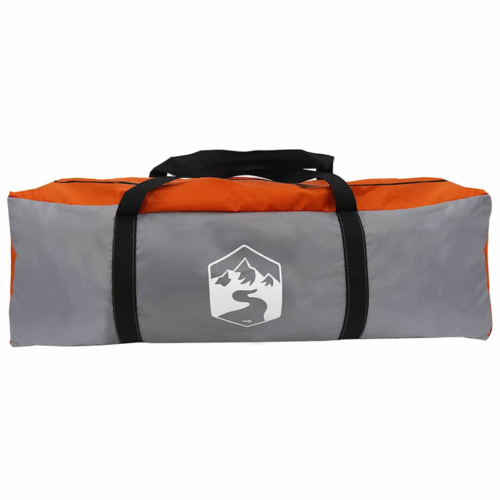 Tunnel telt til 5 personer Grå og orange 805 x 405 x 211 cm