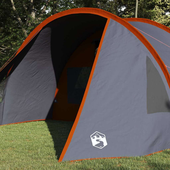 Tunnel telt til 5 personer Grå og orange 805 x 405 x 211 cm