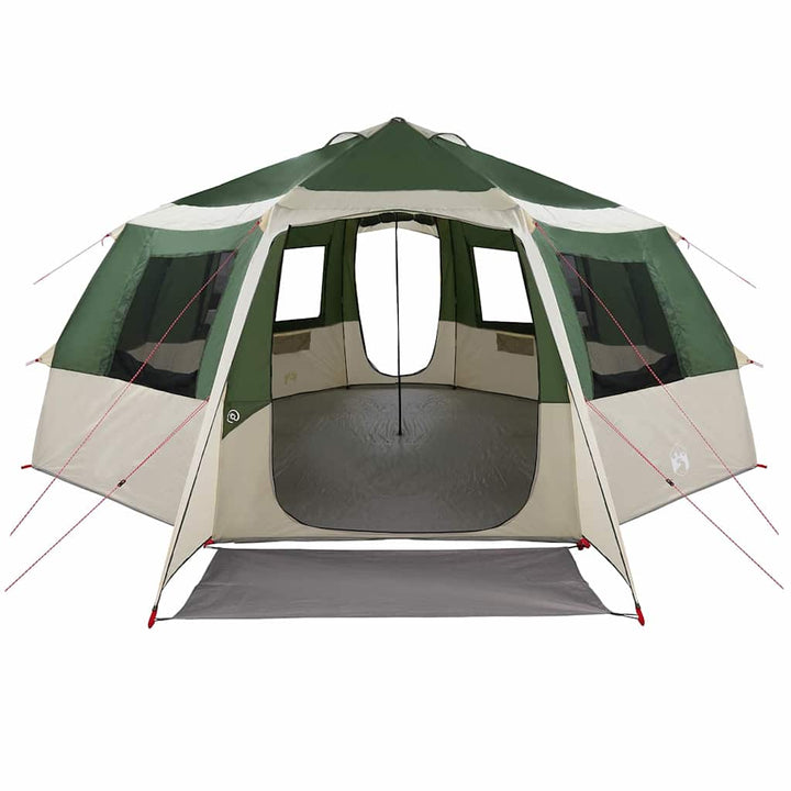 Cabin tent til 12 personer Grøn og Grå 500 x 500 x 294 cm