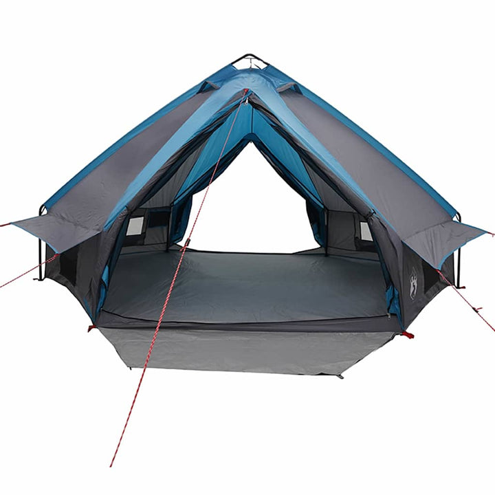 Teepee Telt 8-Personer med tag Blå og grå 490 x 410 x 210 cm