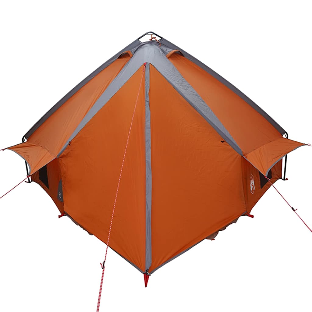 Teepee Telt 8-Personer 8 personer Grå og orange