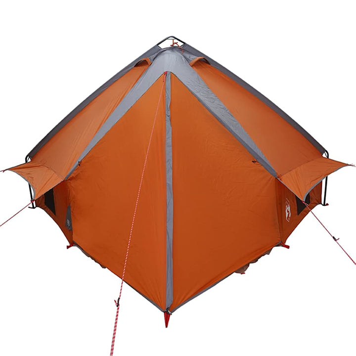 Teepee Telt 8-Personer 8 personer Grå og orange