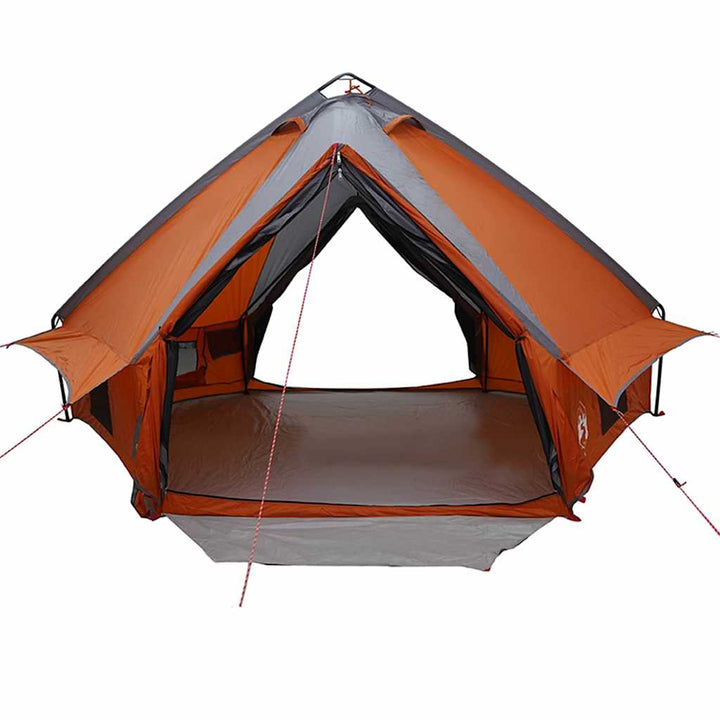 Teepee Telt 8-Personer 8 personer Grå og orange