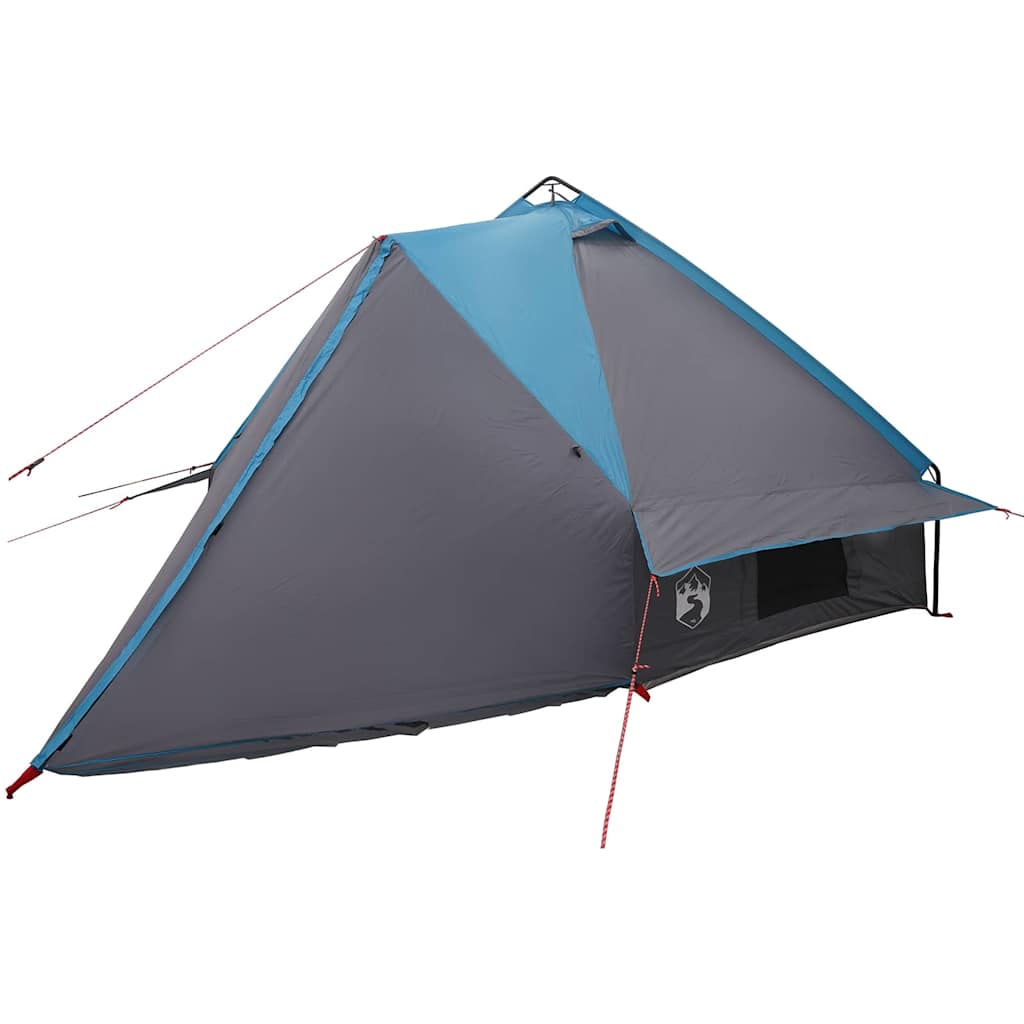 Teepee telt til 6 personer Blå og grå 431 x 366 x 185 cm