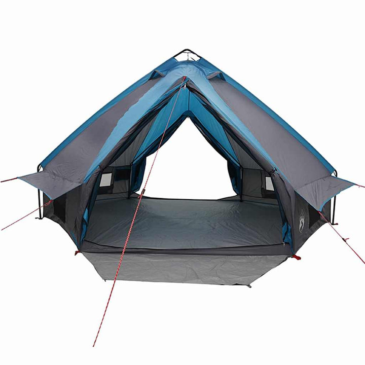 Teepee telt til 6 personer Blå og grå 431 x 366 x 185 cm