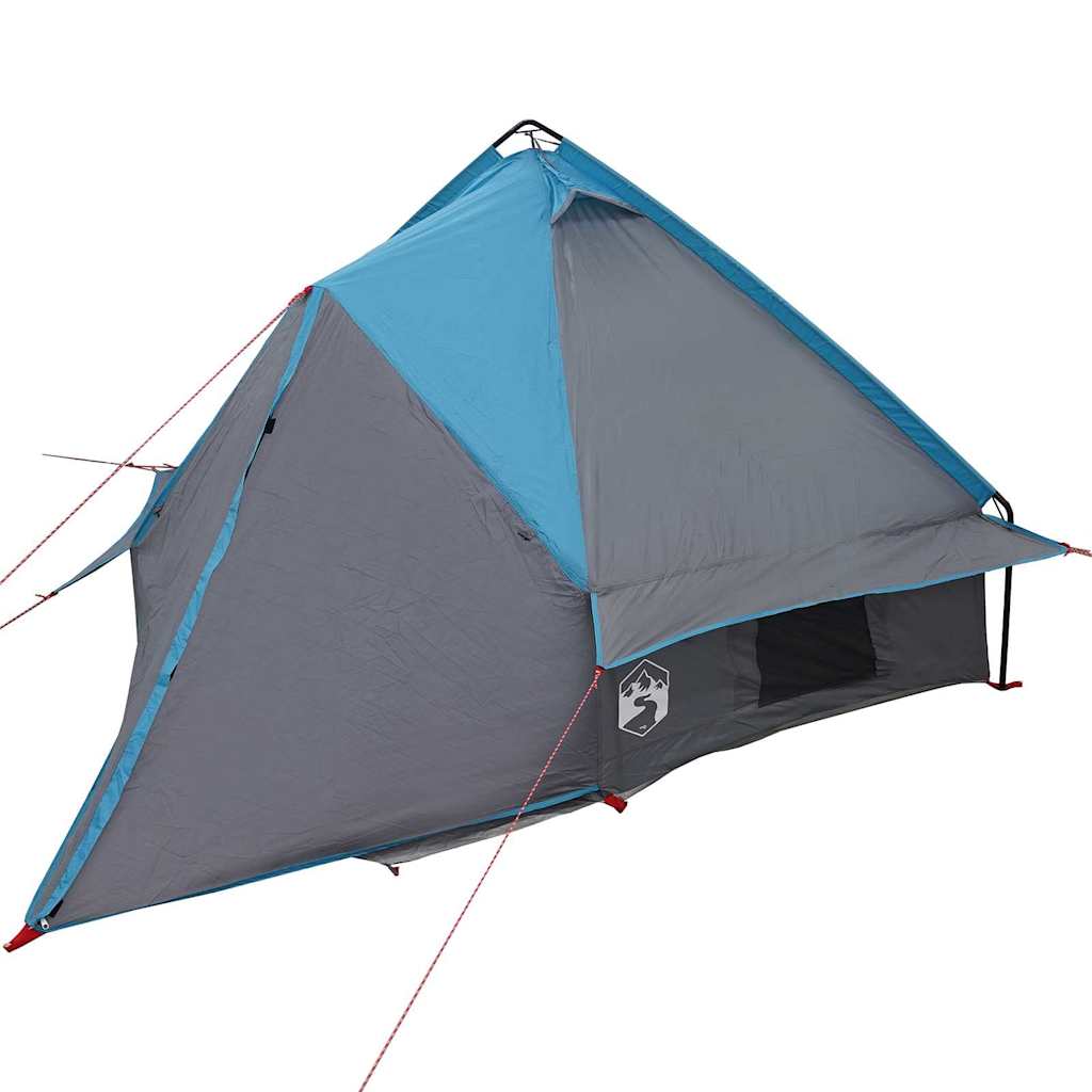 Teepee Telt 4-Person med tag Blå og grå 388 x 320 x 169 cm