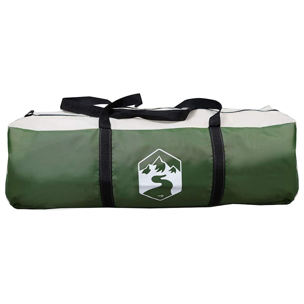 Familietelt til 20 personer Grøn og Hvid 745 x 700 x 217 cm