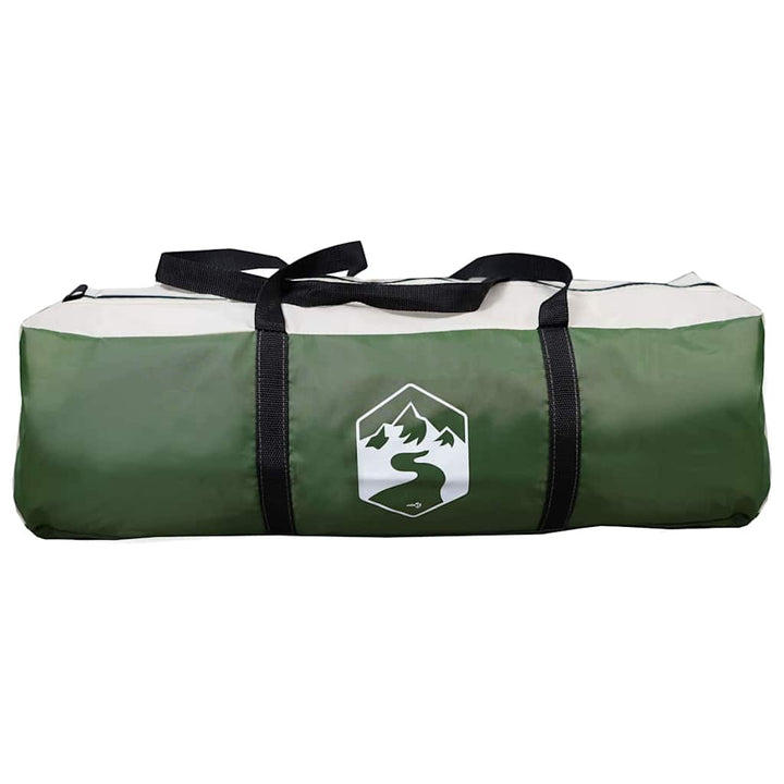 Familietelt til 20 personer Grøn og Hvid 745 x 700 x 217 cm