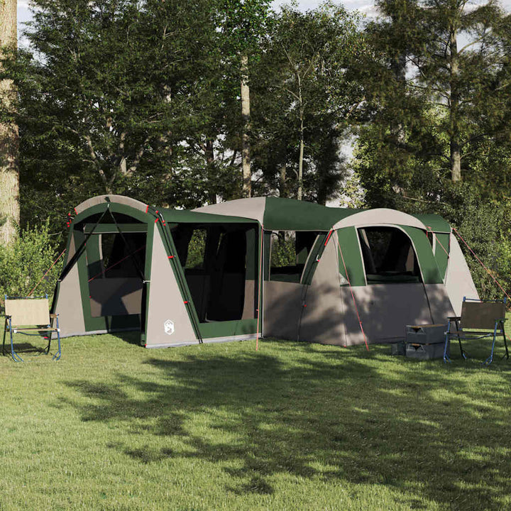 Familietelt til 20 personer Grøn og Hvid 745 x 700 x 217 cm