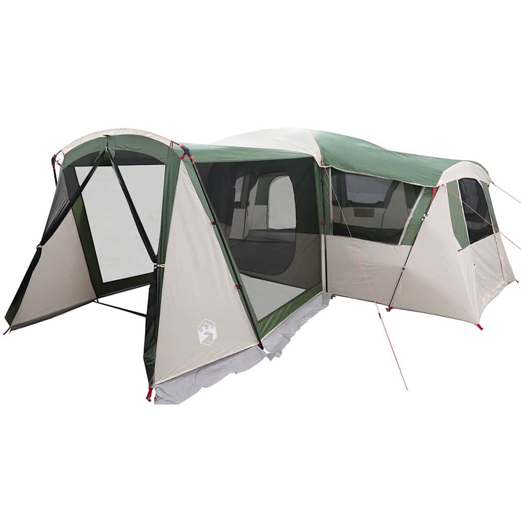 Familietelt til 20 personer Grøn og Hvid 745 x 700 x 217 cm