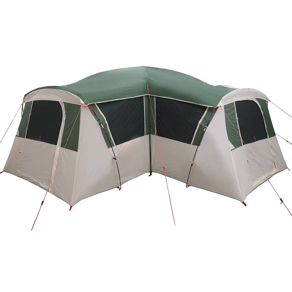 Familietelt til 20 personer Grøn og Hvid 745 x 700 x 217 cm