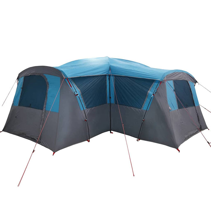 Familietelt til 20 personer Blå og grå 745 x 700 x 217 cm