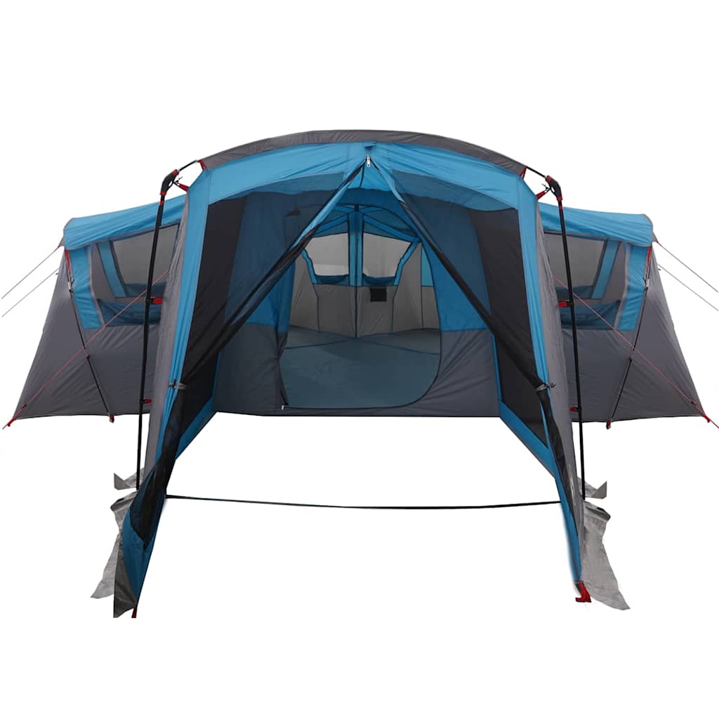 Familietelt til 20 personer Blå og grå 745 x 700 x 217 cm