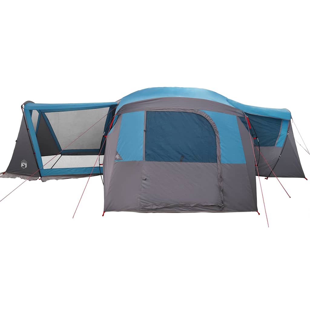 Familietelt til 20 personer Blå og grå 745 x 700 x 217 cm