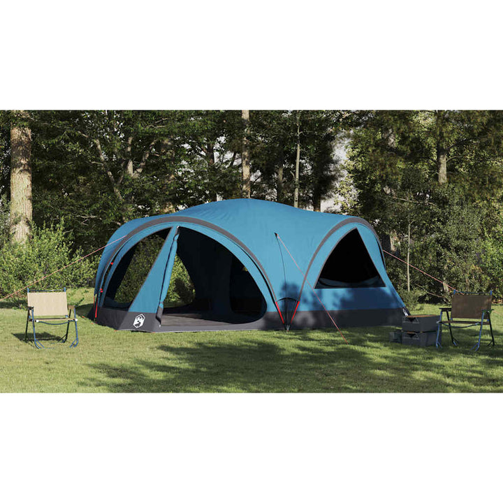 Familietelt til 10 personer Blå og grå 460 x 430 x 214 cm