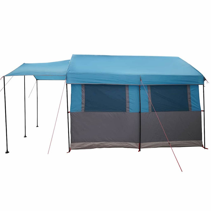 Familietelt til 4 personer Blå og grå 324 x 255 x 230 cm