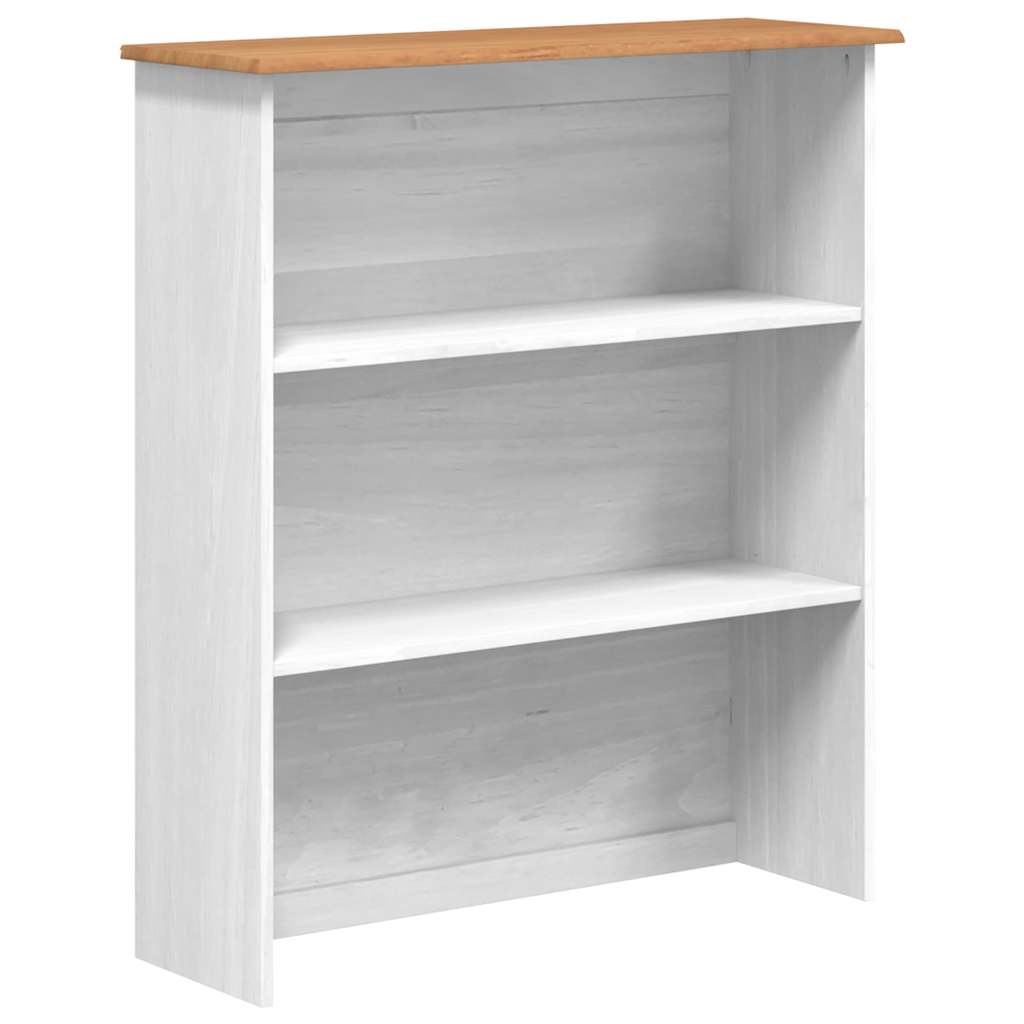 Skab med skuffe ASKIM Hvid 91 x 40 x 184 cm Massiv fyrretræ