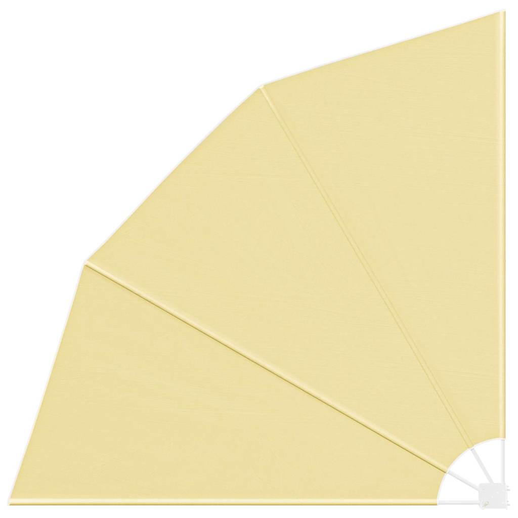 Balkon Afskærmning 210 x 210 cm Polyester Sandfarvet