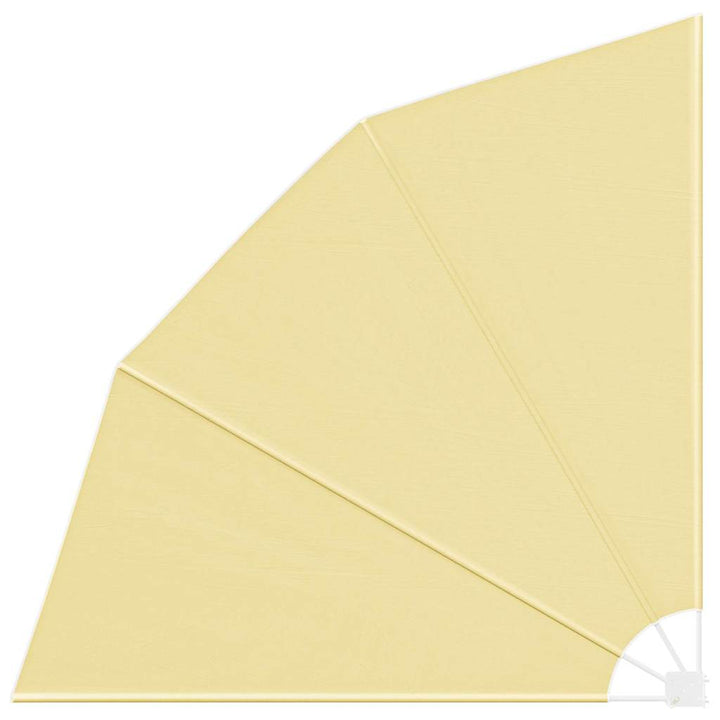 Balkon Afskærmning 210 x 210 cm Polyester Sandfarvet