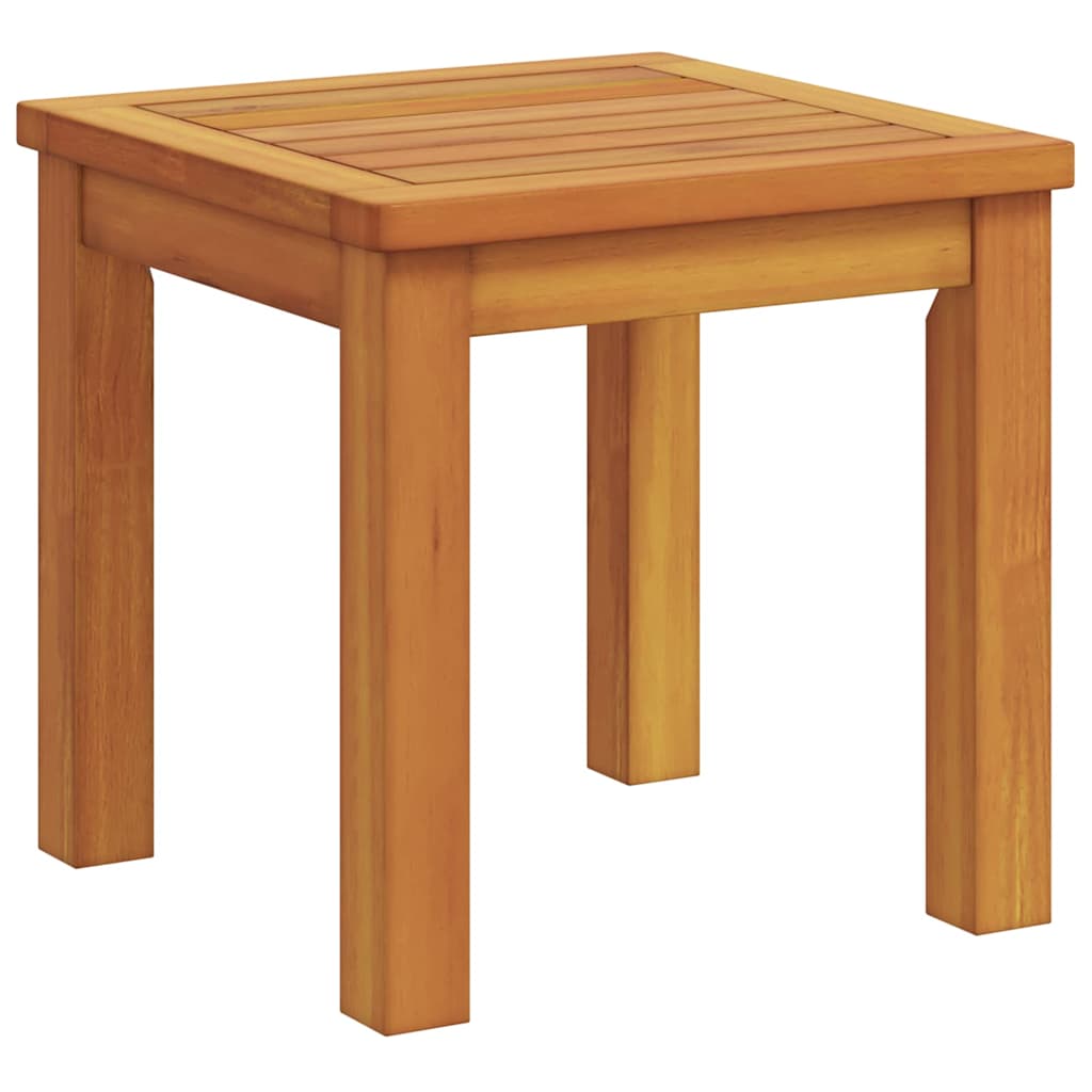 Solstol 2 pcs Brun Massivt Akacietræ