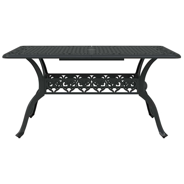 Have Spisebordssæt 5 pcs Sort Aluminium
