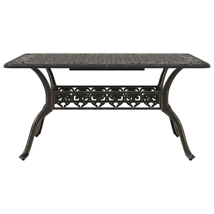 Have Spisebordssæt 5 pcs Bronze Aluminium
