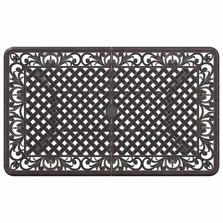 Have Spisebordssæt 5 pcs Bronze Aluminium