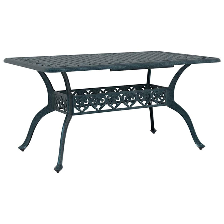 Have Spisebordssæt 5 stk. Grøn Aluminium