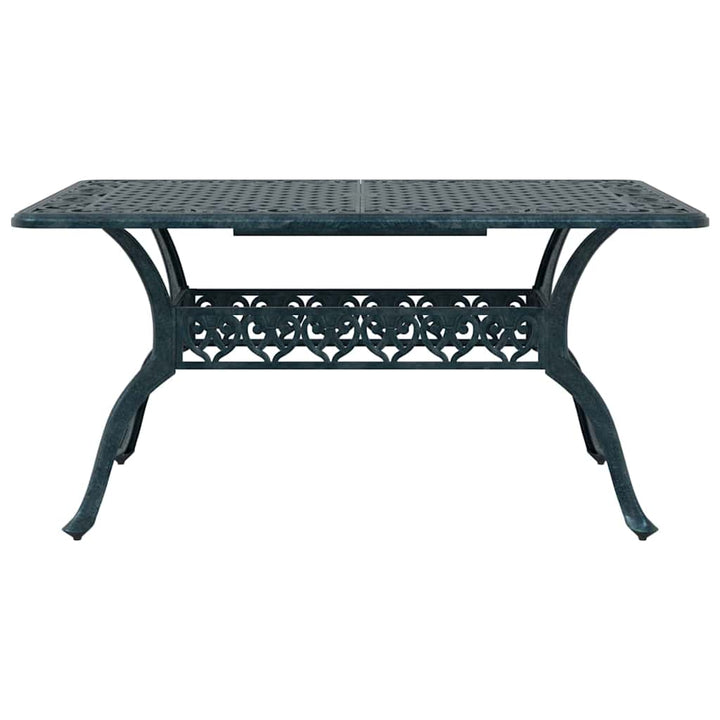 Have Spisebordssæt 5 stk. Grøn Aluminium