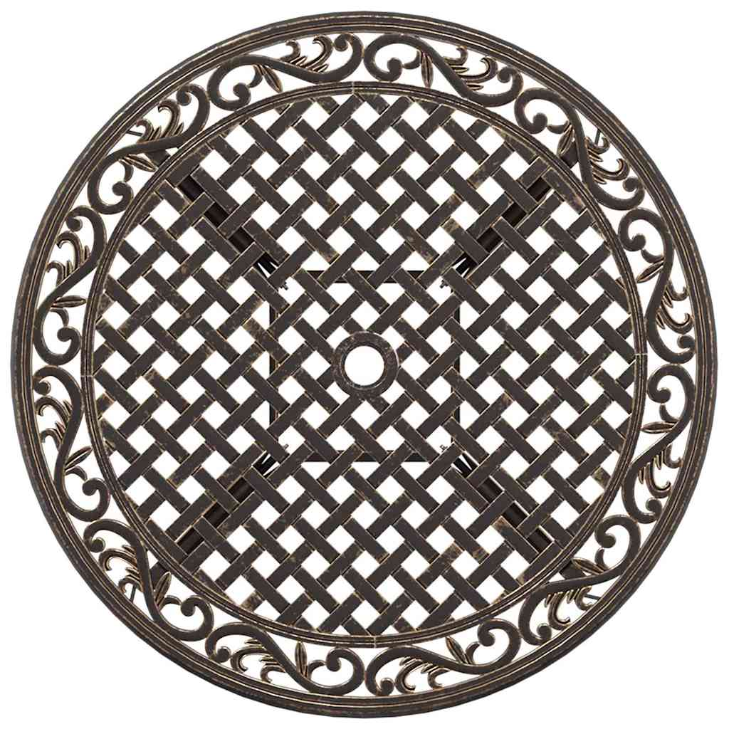 Have Spisebordssæt 7 pcs Bronze Aluminium