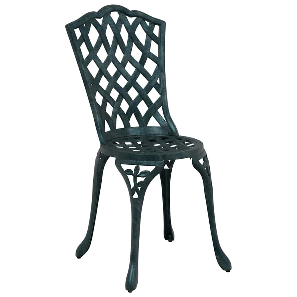 Have Spisebordssæt 5 pcs Grøn Aluminium