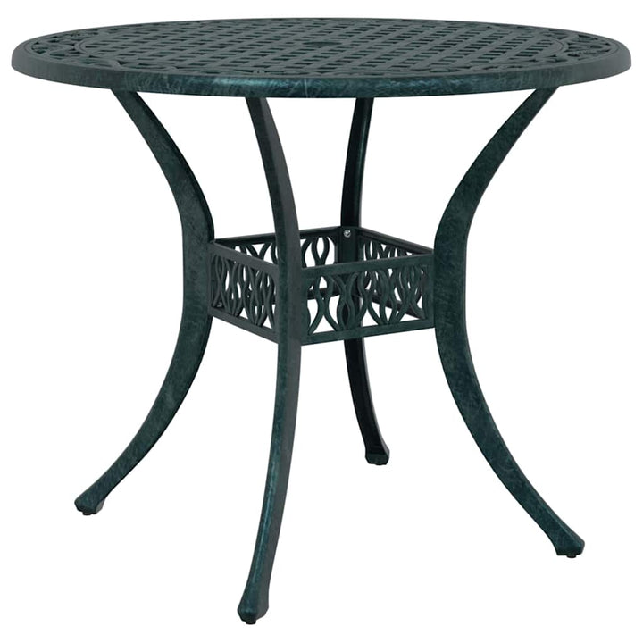 Have Spisebordssæt 5 pcs Grøn Aluminium