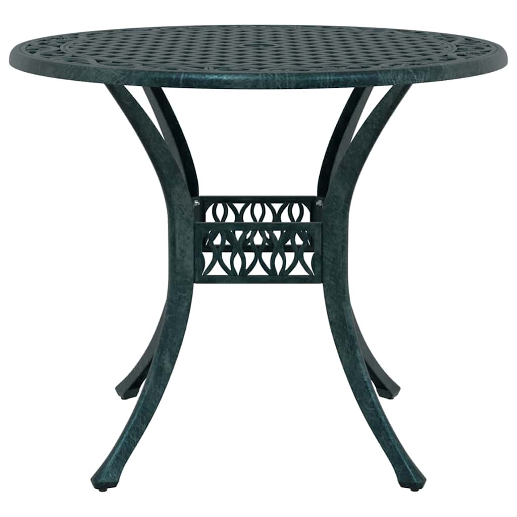 Have Spisebordssæt 5 pcs Grøn Aluminium