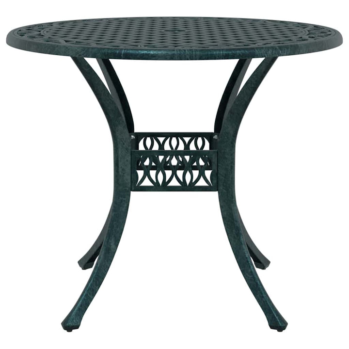 Have Spisebordssæt 5 pcs Grøn Aluminium