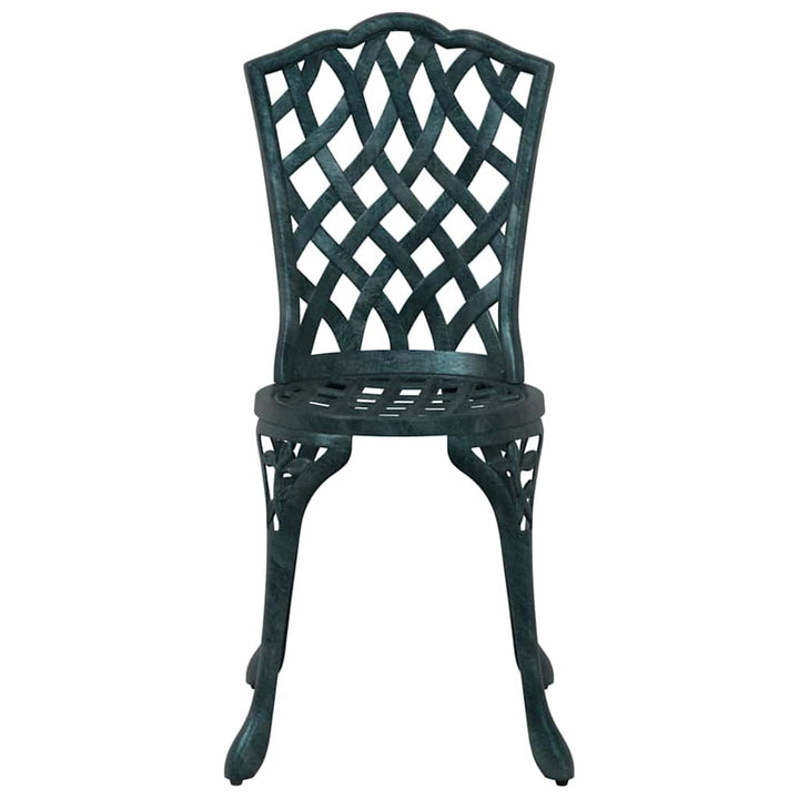 Have Spisebordssæt 5 pcs Grøn Aluminium