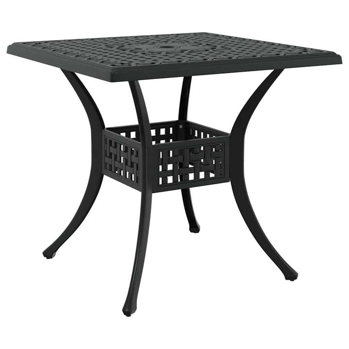 Havebord sæt 3 stk. Sort Gustt aluminium