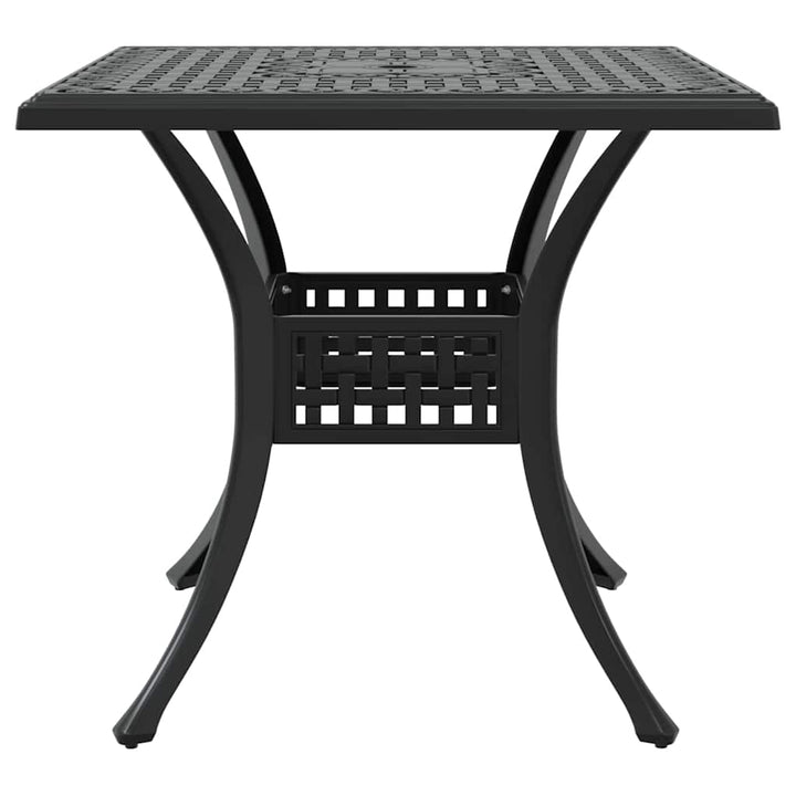 Havebord sæt 3 stk. Sort Gustt aluminium