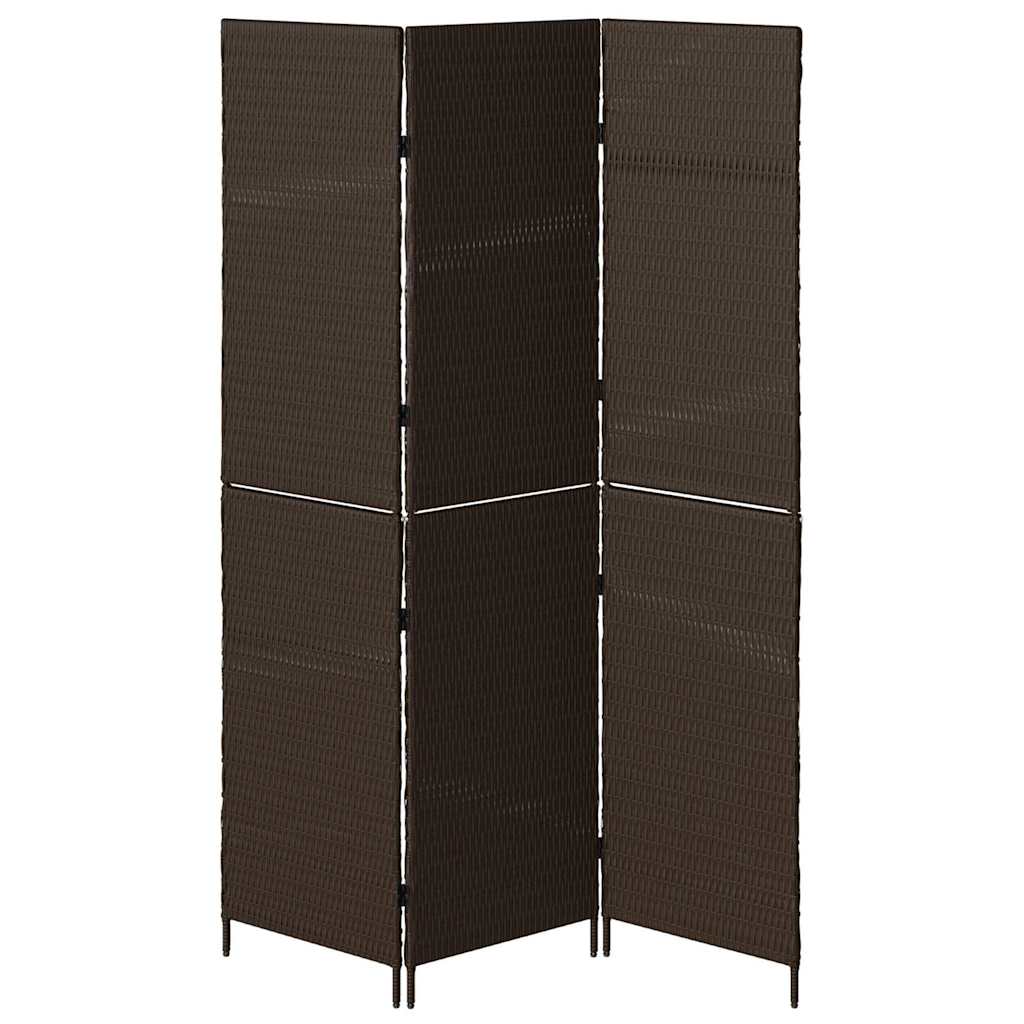 Rumdeler Brun 146 x 180 cm polyrattan