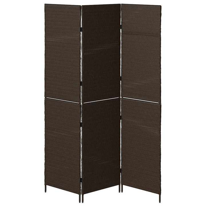Rumdeler Brun 146 x 180 cm polyrattan