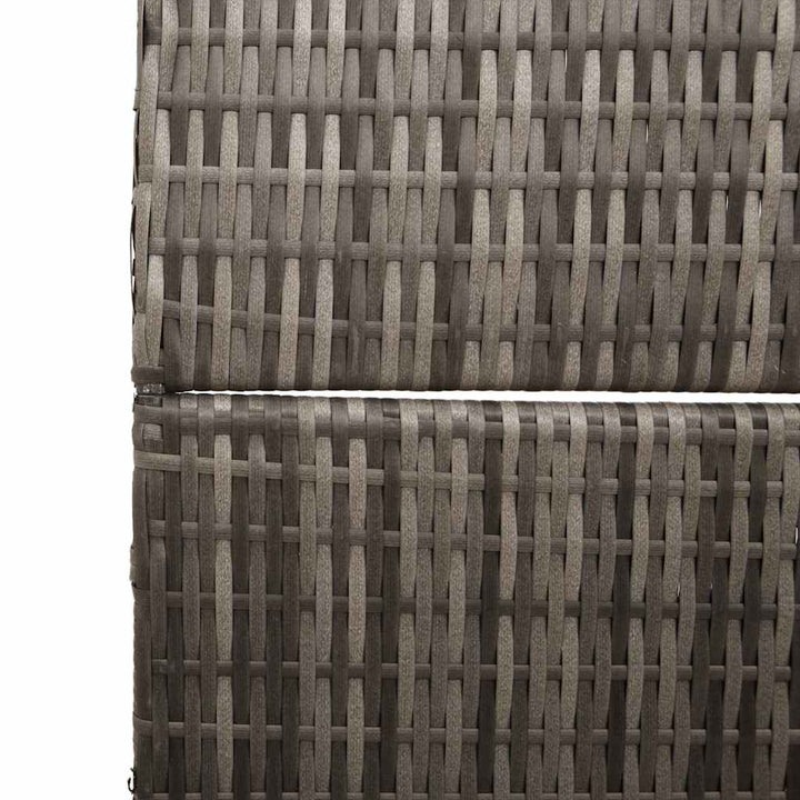 Rumdeler Grå 146 x 180 cm polyrattan