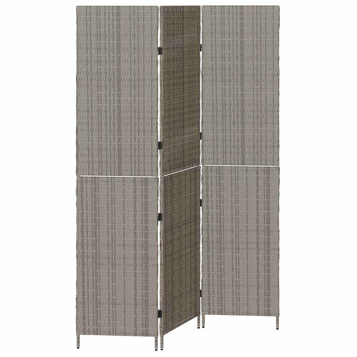 Rumdeler Grå 146 x 180 cm polyrattan