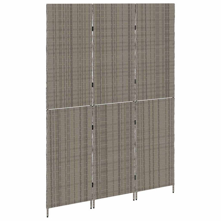 Rumdeler Grå 146 x 180 cm polyrattan