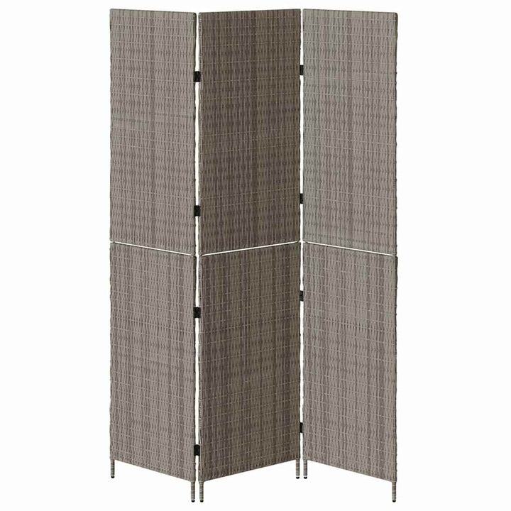 Rumdeler Grå 146 x 180 cm polyrattan