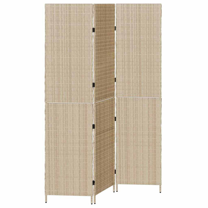 Rumdeler Beige 147 x 180 cm polyrattan